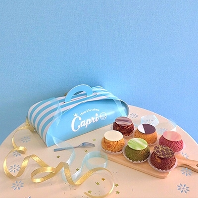 Capri　オリジナルシュークリームおまかせ8種セット　※製品は店頭にてお渡し