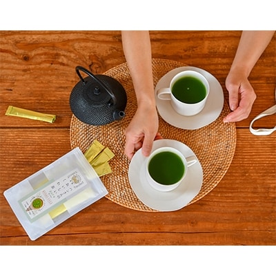 ハンさんのおいしいくわ茶ピュアパウダースティック60包[5839-1204]
