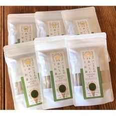 ハンさんのおいしいくわ茶抹茶スティック10包×6袋セット[5839-1196]