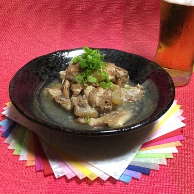 コラーゲンたっぷり宮崎県産軟骨の柚子胡椒煮1kg