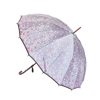 高級雨傘「桜吹雪」紫色