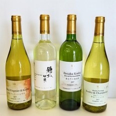 シャトーマルス(720ml×1本)&プレステージ(750ml×3本)白ワイン4本飲み比べセット