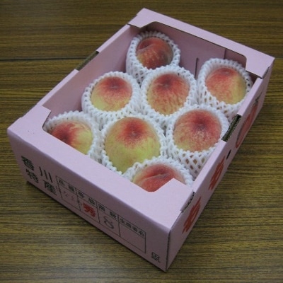 さぬきの桃 約2kg(6~9玉入り)