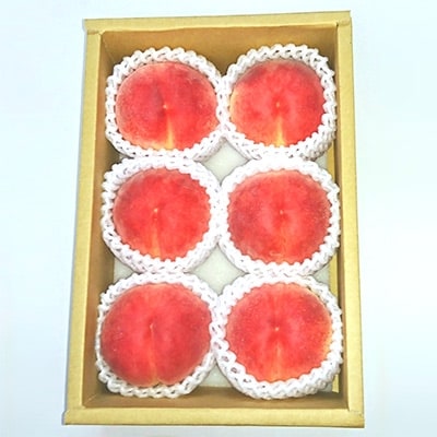 光センサー「桃」大玉 約2kg(6玉入り)