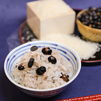 【令和3年産】筑前クロダマル黒豆ごはん2個セット(1個330g)×2箱※化粧箱入り