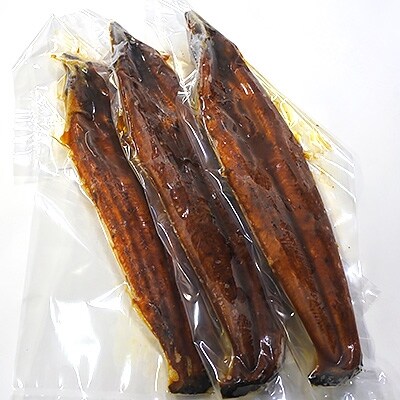 魚市場厳選 国産うなぎの蒲焼き3尾