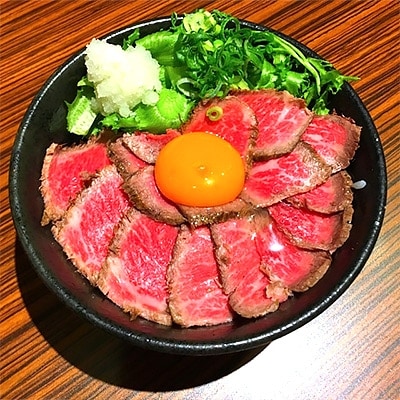 あか牛ローストビーフと特製ゆずポン酢のセット