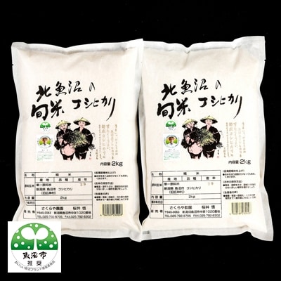 【令和4年産】北魚沼の旬米コシヒカリ【精米】4kg(2kg袋×2) | ふるさと納税のお礼品