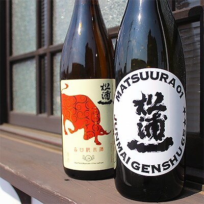 純米酒2種セット(各1.8L×1本)