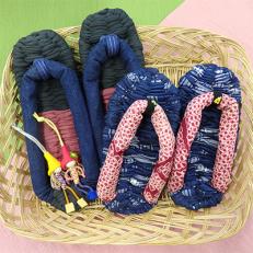 手づくり布ぞうり&くみひも人形セット | ふるさと納税のお礼品
