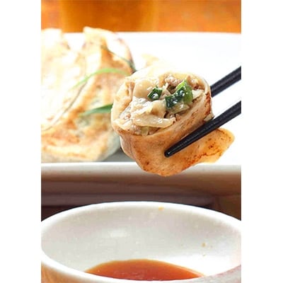 大和の伝統食材と餃子職人のコラボ。3種の創作餃子/80個