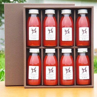 【2025年2月上旬発送】久松農園のトマトジュース (200ml)×8本セット