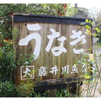 鰻の老舗 藤井のうなぎ 白焼き5匹