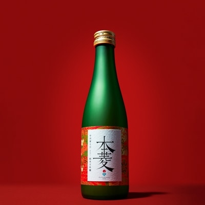 【甲州富士川】　純米大吟醸300ml　本菱　赤・祭りの賑わい　
