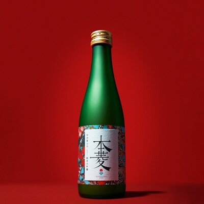 【甲州富士川】　純米大吟醸300ml　本菱　青・晴天に咲き誇る