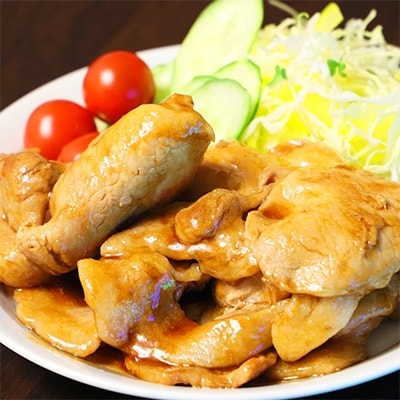 【唐津市産】和豚(もちぶた)スライスセット(ロース生姜焼き400g・バラスライス400g)