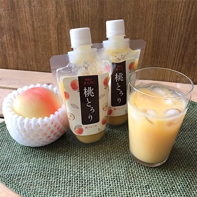 桃とろりと桃コンポートセット