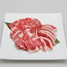 赤崎牛 ロース焼肉用厚切カット 約450g