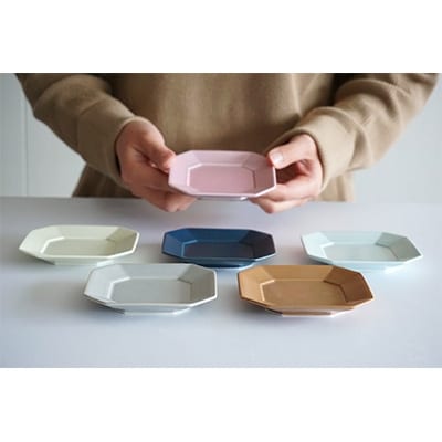 【波佐見焼】永峰製磁 DAILY MAT シリーズ 角小皿 6枚セット RA43