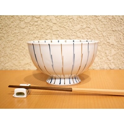 【波佐見焼】16cmで軽い丼3個セット 麦わら手(70782・3) OA61