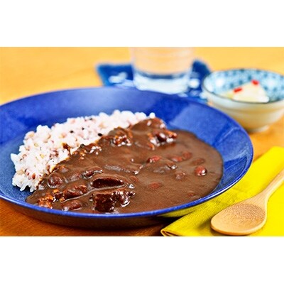 JA東神楽黒豆カレーライスセット(黒豆カレー×4、ななつぼし[2合]×2)