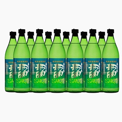 大容量!奄美黒糖焼酎・珊瑚30度900mlの12本セット