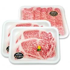 長崎和牛 ステーキ・焼肉・すき焼き2セット(2800g)