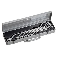TONE ロングめがねレンチセット(45°) 2600M 工具 TONE工具