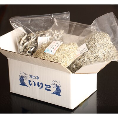 逸品 いりこ詰め合わせ 2Kg
