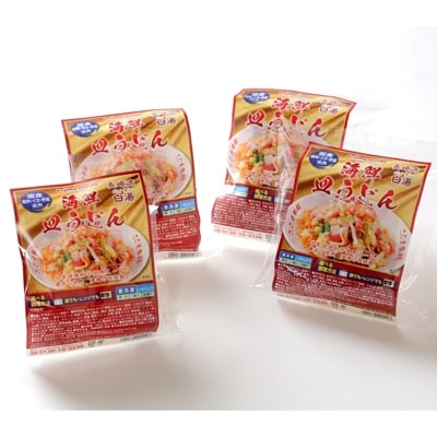 海鮮具入り皿うどん4食セット