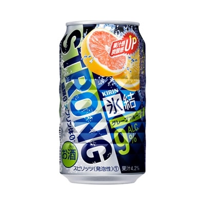 キリン 氷結ストロング グレープフルーツ 350ml 1ケース(24本)