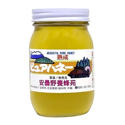 安曇野養蜂苑　熟成ピュアハネー(はちみつ)600g