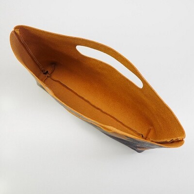 憧れの迷彩柄!牛革バッグインバッグ S