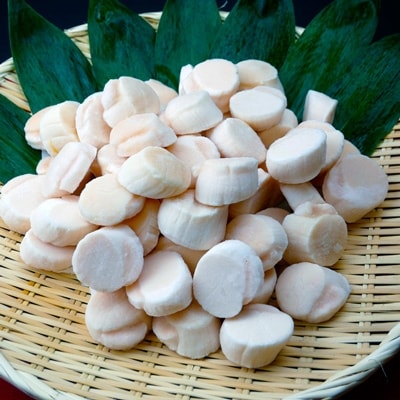 オホーツク産 冷凍帆立の貝柱1.6kg(400g×4)