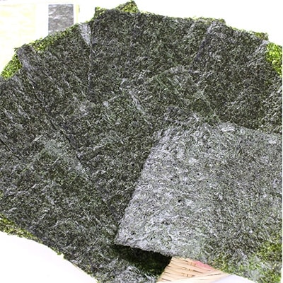 吉田海苔　千葉県産焼き海苔食べ比べセット(白金5帖　黒金5帖　黒金青まぜ　2帖)