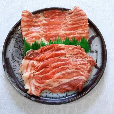 朝霧ヨーグル豚 しゃぶしゃぶ・バラ&肩ロースセット