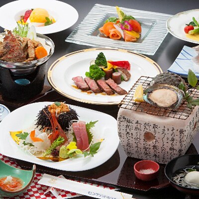 むつグランドホテルペア宿泊券(1泊2食)、大満足「斗南まほろば御膳プラン」