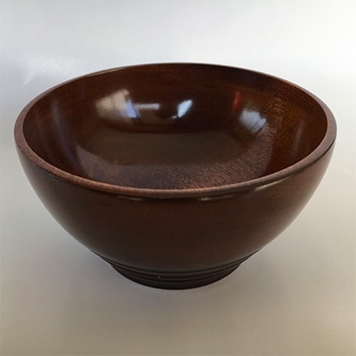 伝統的工芸品　南木曽ろくろ細工　ミズメ桜　プチボール