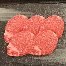 「松喜屋特選」近江牛ヒレステーキ5枚(桐箱入) | ふるさと納税のお礼品