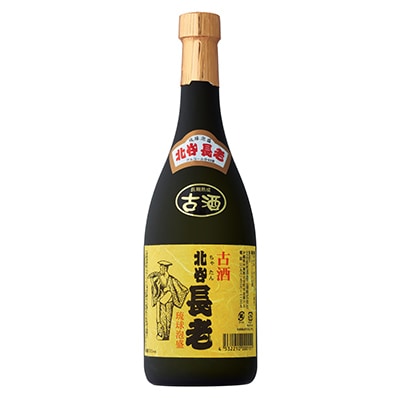 同じ貯蔵タンクの度数違い!【泡盛】北谷長老古酒飲み比べセット　長期熟成古酒25度&43度各720ml