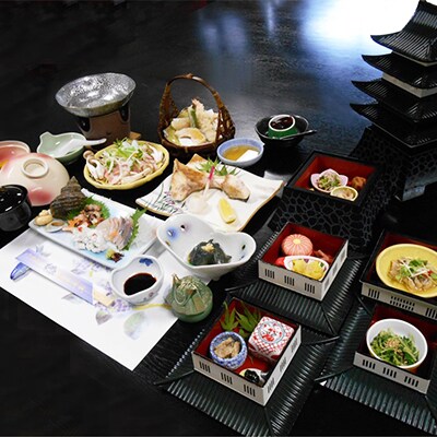 湯浅城　B会席　1泊2食プラン　宿泊券