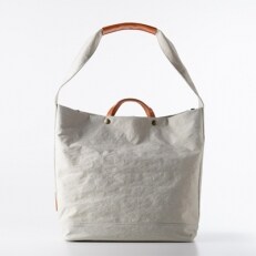 豊岡鞄　2WAYトート　キナリ　TUTUMU News paper tote　(24-152)