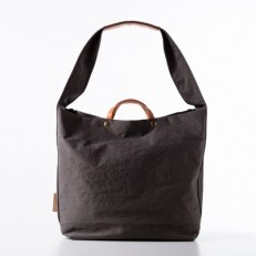 豊岡鞄　2WAYトート　グレー　TUTUMU News paper tote　(24-152)