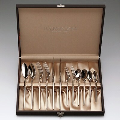 【グッドデザイン賞受賞】LUCKYWOOD(ミルトア)12pc ペアセット