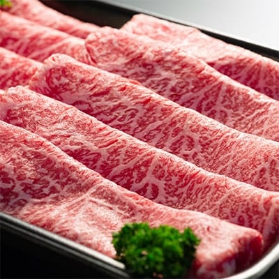 【黒毛和種A4・B4等級以上】「三戸田子牛」モモスライス500g