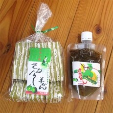 さるなしセット　【さるなし羊かん(6個入り)】【さるなしデザートソース(165g)】