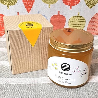 南国指宿の花々から採れた純粋はちみつ 600g