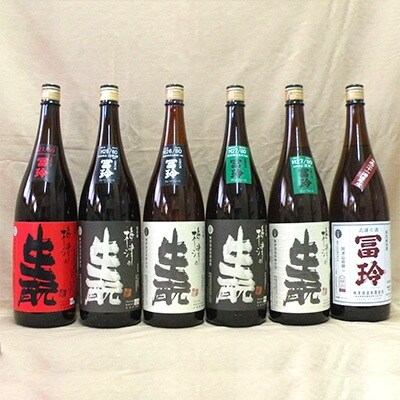 日本酒の飲みくらべセットA(日本酒1.8L×6本)