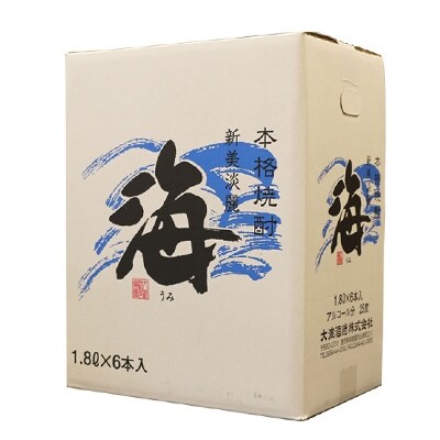 【2022年8月中旬発送】海　1800ml×6本セット