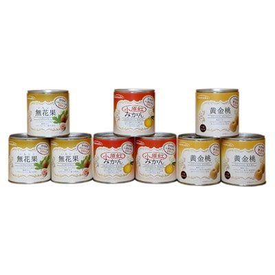 国産フルーツ缶詰　3種類　各3缶セット(202302)